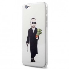 iPhone 6 6s Plus 5.5 - Matte TPU Soft Protective Phone Cover Case - Leon